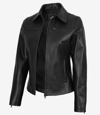 women black jacket