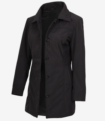 women black carcoat