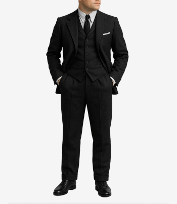 mens black suit