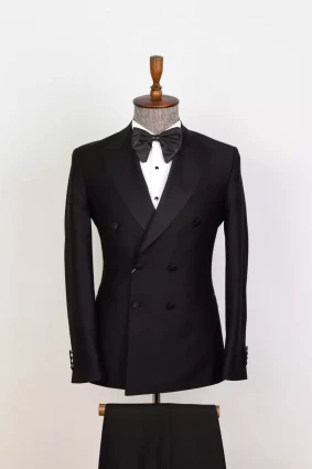 Mens Black Wedding Tuxedo