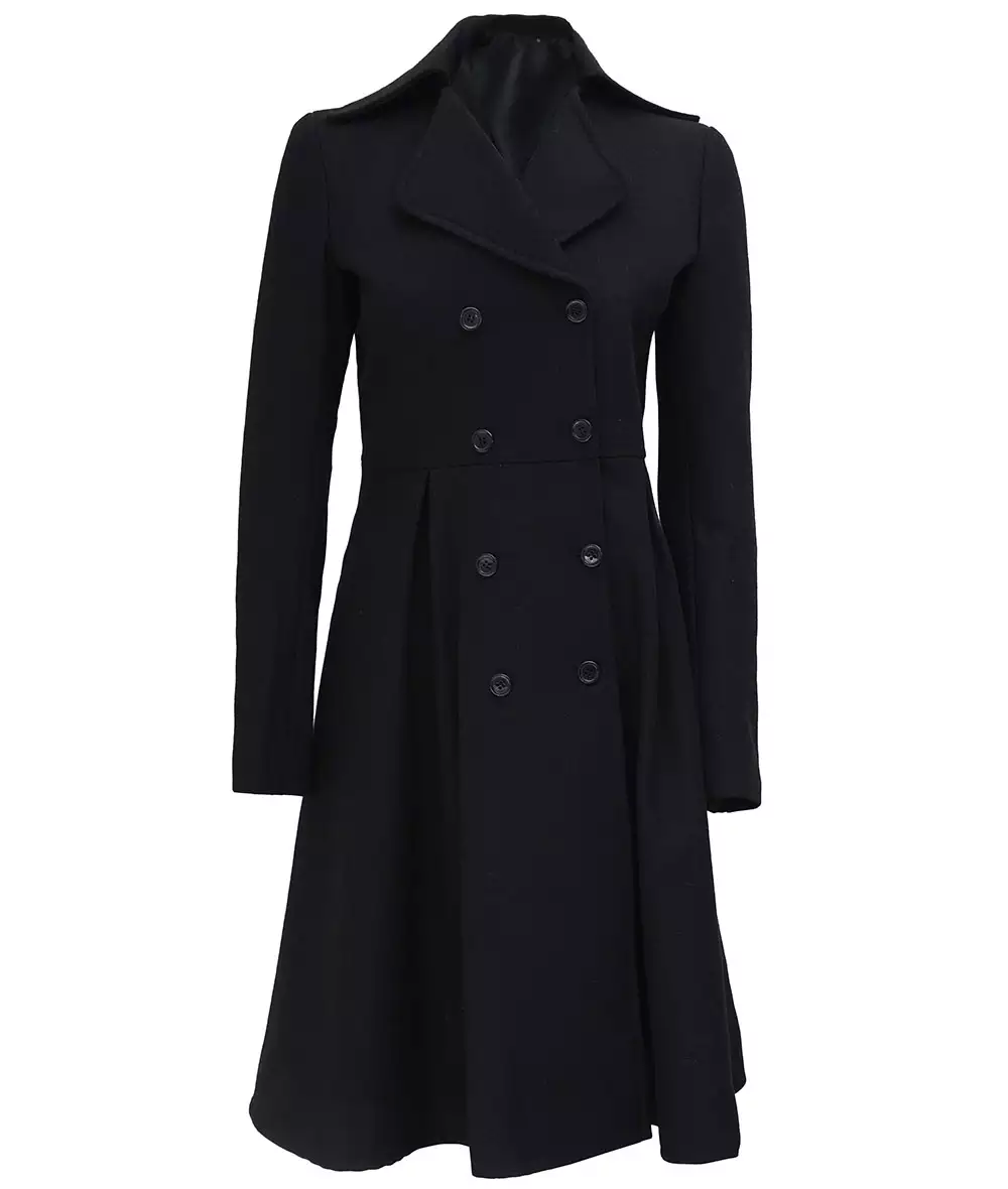 Shelby Men&rsquo;s Classic Black Coat