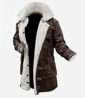 men shearling coat