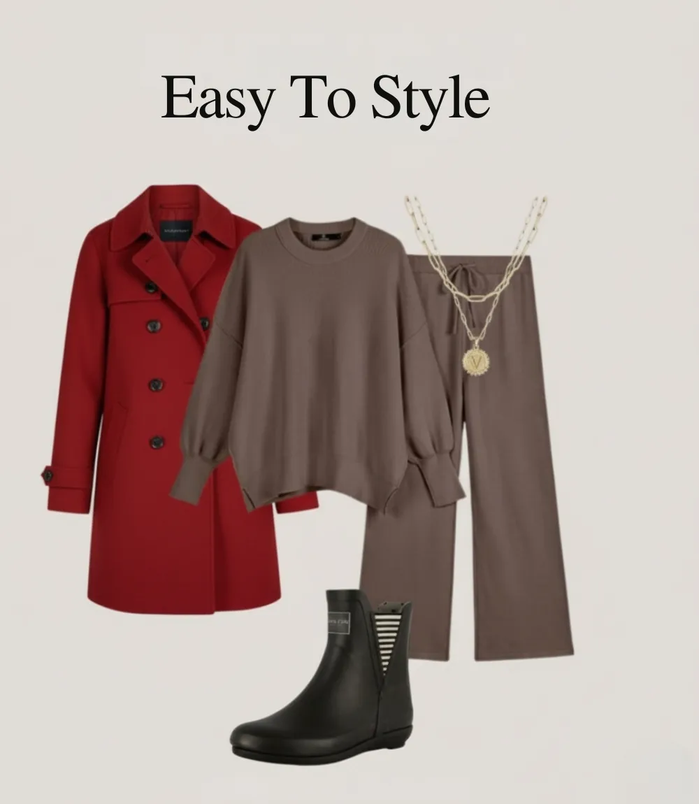 how to style wool coats