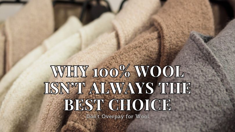wool coat percentage guide pure wool vs wool blend comparison